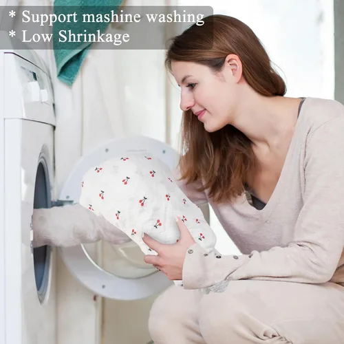 Miniatura 5 de Sábanas de muselina para cuna, 100% algodón, suave, transpirable, sábana bajera ajustable para niños pequeños, 28 x 52 x 9 pulgadas, tamaño estándar