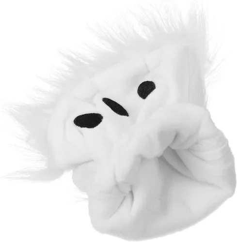 Miniatura 81 de Guantes de garra para disfraz de Halloween, medio dedo, lobo, oso, gato, guantes, guantes de piel sintética para mascarada, cosplay, utilería de mano
