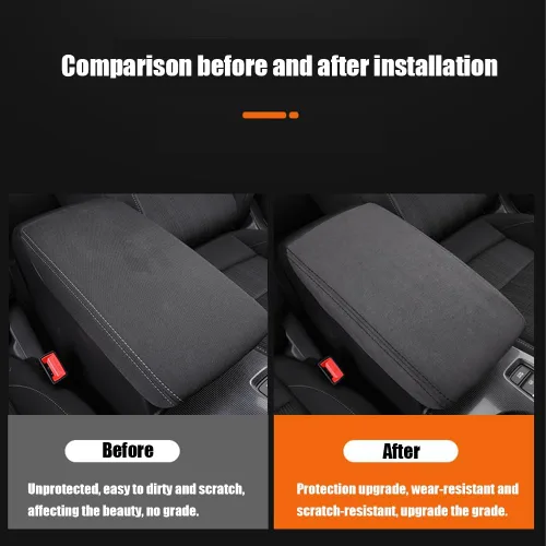 Miniatura 3 de Rifoda Funda para reposabrazos de consola central Civic de 11ª generación, adecuada para Honda Civic Sedan Hatchback LX EX EX-L Sport Touring 2022