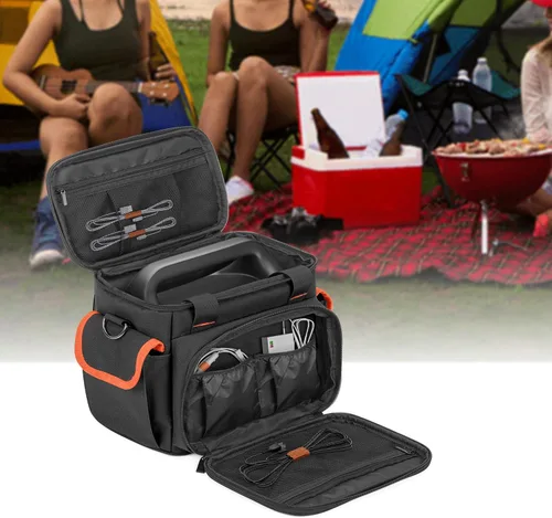 Miniatura 6 de Funda de transporte Trunab compatible con la estación de energía portátil Jackery Explorer 160/240/300, bolsa de almacenamiento con fondo