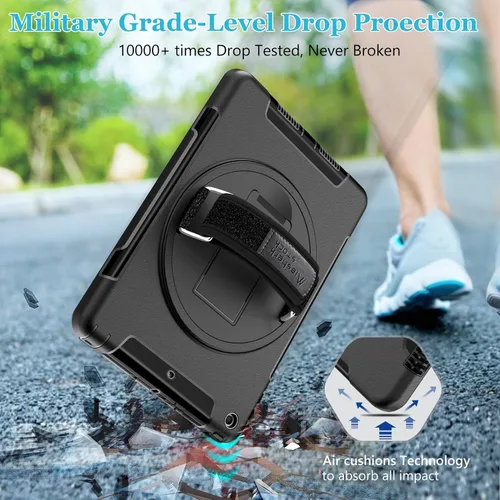 Miniatura 7 de Funda para iPad de 6ª/5ª generación de 9.7 pulgadas: Funda de TPU para iPad 9.7 (2018/2017) y iPad Air 2 de 9.7" con protector de pantalla - Soporte
