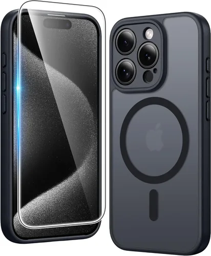 Miniatura 1588 de FNTCASE Funda para iPhone 13 Pro-Max: Fundas magnéticas transparentes compatibles con Magsafe Slim anti amarillamiento protección contra caídas