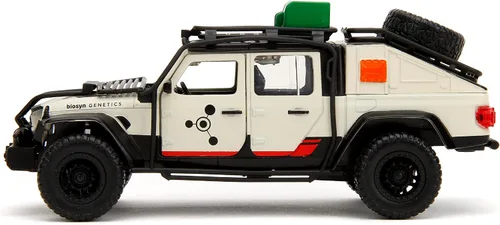 Miniatura 4 de Jada Jurassic World Dominion 1:32 Jeep Gladiator - Auto fundido a presión, juguetes para niños y adultos