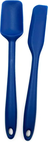 Miniatura 12 de RSVP International Ela Collection - Juego de 4 piezas de acero recubierto de silicona, cuchara, espátula y cepillo, varios