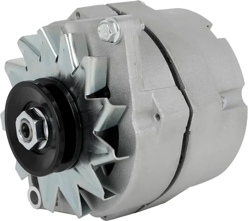 Alternador GM de 1 cable SCITOO Nuevo Alternador Compatible con Chevy de Alta Salida 12V 105Amp 10SI Autoexcitante SBC BBC GM Reemplazo #ADR0335