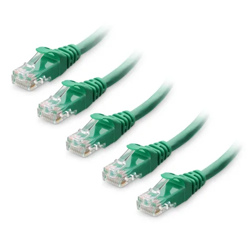 Cable Matters Cat6 Cable Ethernet con ganchos., Verde