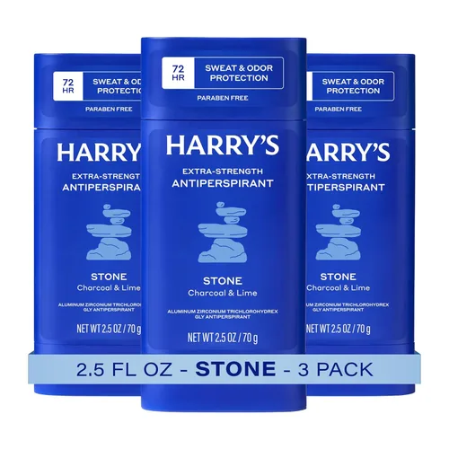 Miniatura 9 de Harry's Desodorante antitranspirante extra fuerte, antitranspirante para control del sudor y el olor para hombres, secuoya, 2.5 onzas, paquete de 3