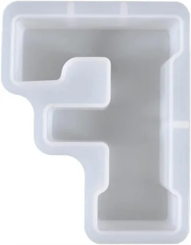 Miniatura 15 de Moldes de letras grandes para resina – Moldes epoxi de letras mayúsculas 3D de 7 pulgadas, moldes de silicona del alfabeto grande de la A a la Z