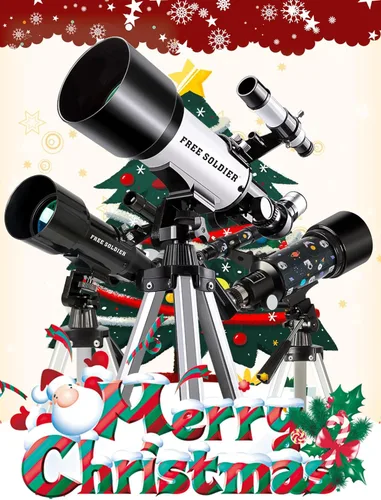 Miniatura 2 de Telescopio para Astronomía de Adultos, apertura de 70 mm y longitud focal de 400 mm, telescopio astronómico portátil para principiantes mayores de 8