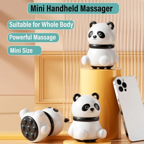 Miniatura 3 de Mini masajeador de mano, pequeño masajeador de mano para todo el cuerpo, hombros, cuello, espalda, pierna, alivio del dolor y relajación, regalos