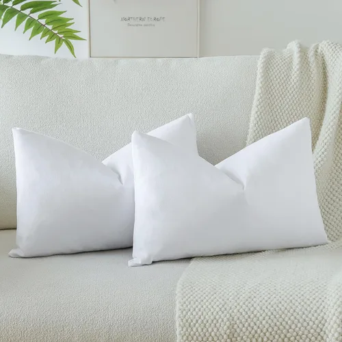 Miniatura 48 de OTOSTAR Fundas de almohada decorativas de terciopelo suave, funda de cojín cuadrada sólida, fundas de almohada para decoración del hogar, fundas