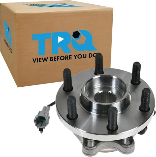 Miniatura 91 de TRQ Cojinete de rueda delantera y conjunto de cubo con sensor ABS compatible con Toyota Sequoia 2008-2022 Tundra 2007-2021