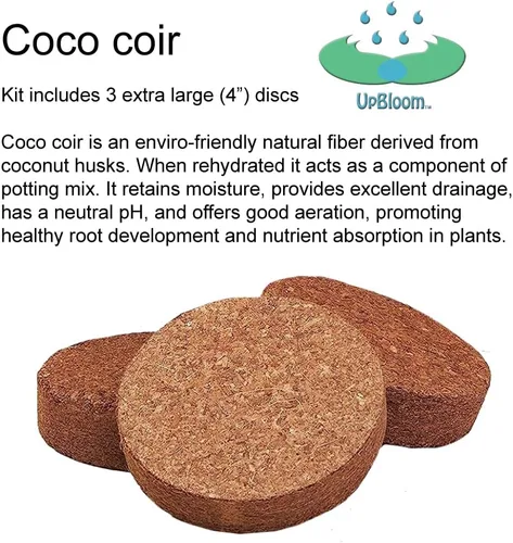 Miniatura 4 de UpBloom - Kit de terapia de plantas para macetas de interior, trasplante y cuidado general de plantas domésticas