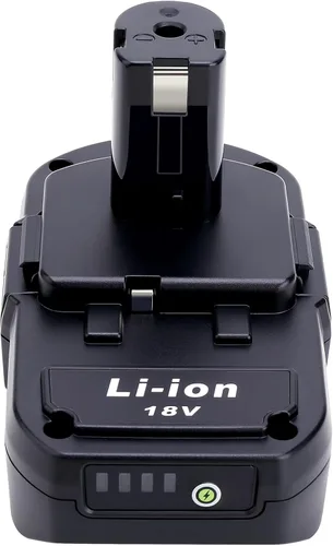 Miniatura 8 de Compatible con batería Ryobi de 18 V, paquete de 2 baterías de litio P103 3.0Ah 18V compatibles con Ryobi 18 Volt One+ herramientas eléctricas