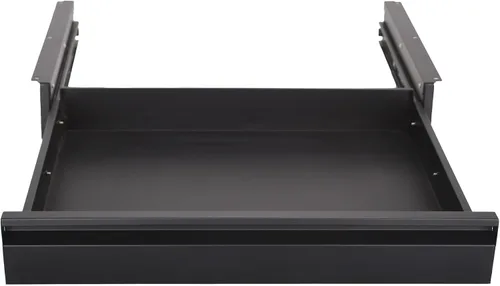 Miniatura 9 de Cajón debajo del escritorio para escritorio de 18 pulgadas, altura ajustable, organizador de almacenamiento extraíble con extensión deslizante