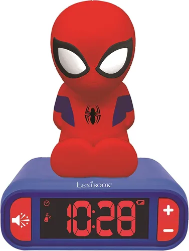 Miniatura 27 de Lexibook - Reloj despertador de dinosaurio con luz nocturna, para niños y niñas, con función de repetición, azul/verde - RL800DINO