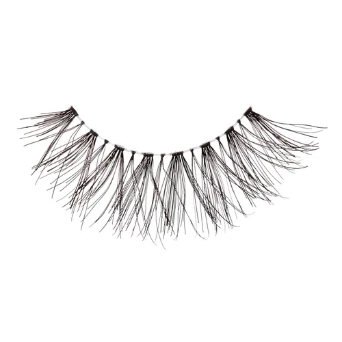 Miniatura 5 de KISS So Wispy - Pestañas postizas, paquete de varias unidades, n.º 01, fáciles de aplicar, ligeras, 100% libres de crueldad, pelo humano natural