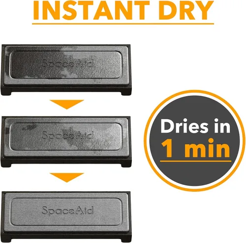 Miniatura 2 de Organizador de Fregadero SpaceAid DryingNeat, Organizador Instantáneo para Fregadero, Dispensador de Jabón y Esponja para Cocina, Bandeja Rápida