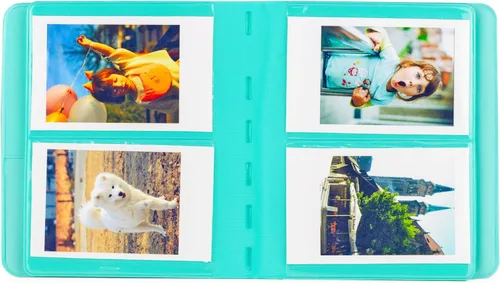 Miniatura 3 de Ablus - Álbum de fotos con 64 bolsillos para fotos instantáneas de cámaras Fujifilm Instax Mini 7s 8 8+ 9 25 26 50s 70 90 y letrero, pequeño