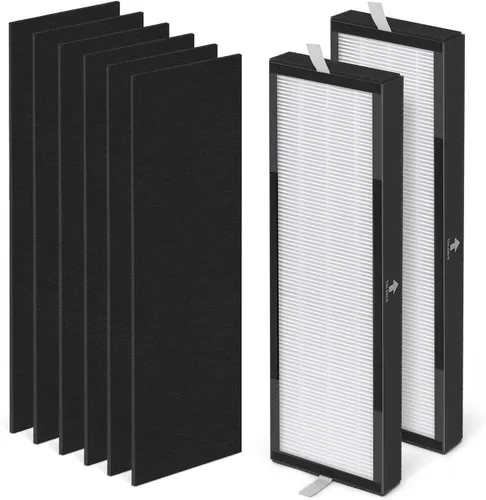 Miniatura 7 de Reemplazo de filtro 45i compatible con Alen 45i Air Pur-ifier, sistema de filtración de 3 etapas, incluye 1 HEPA H13 con carbón activado y 4
