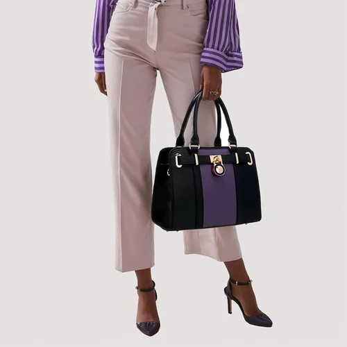 Miniatura 8 de Conjuntos de bolsos para mujeres, bolsos de hombro con asa superior, maletín de trabajo, conjunto de carteras tipo tote con billetera a juego, 2