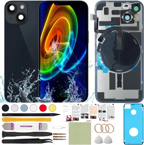Miniatura 51 de Funda trasera de repuesto compatible con iPhone 8 de 4.7" + Herramientas profesionales (Gris espacial)