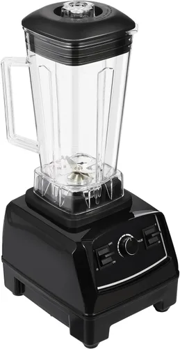 Miniatura 7 de Licuadora comercial resistente del batido de 2L 2000W, negro, velocidades múltiples, autolimpiante