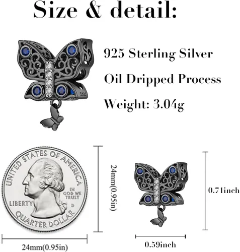 Miniatura 4 de Dijes de corazón de girasol para pulseras, plata de ley 925 con cuentas de viaje para pulseras y collares, cumpleaños, día de la madre, San