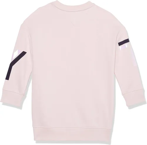 Miniatura 6 de Tommy Hilfiger Vestido tipo sudadera adaptable para niña con cierre de velcro en los hombros