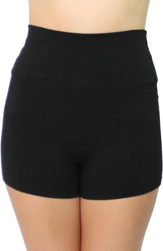 Miniatura 3 de Danzcue Pantalones cortos de jazz de cintura alta para mujer