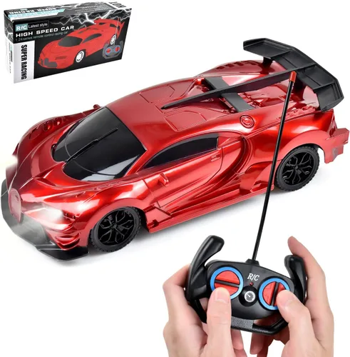 Miniatura 7 de Tuko Juguetes de coche a control remoto, juguetes RC para niños y niñas de más de 3 años (gris)