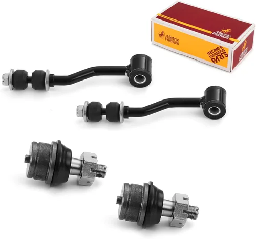 Miniatura 194 de Metrix Premium Chassis Parts - Juego de 4 piezas de articulación de rótula superior y barra estabilizadora delantera para Ford Ranger RWD 1998-2011