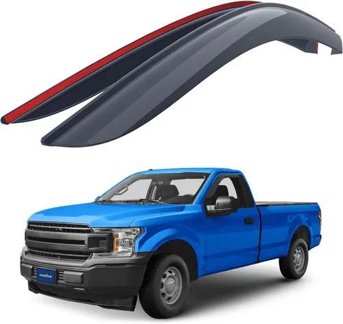 Miniatura 11 de Goodyear - Deflectores de ventana lateral irrompibles para Jeep Renegade 2015-2023, protectores de lluvia con cinta adhesiva, viseras de ventana