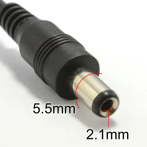 Miniatura 2 de iMBAPrice, adaptador de pared 9V CC - conector de 5,5 x 2,1, 500mA UL Negro
