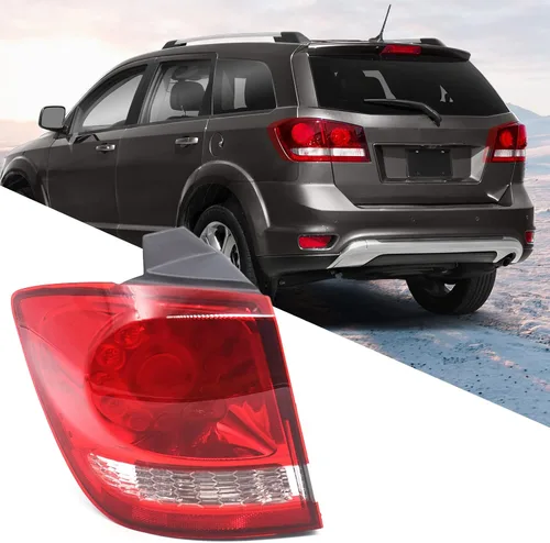Miniatura 9 de Conjunto de luz trasera interior compatible con Dodge Journey 2011-2020 Luz trasera LED interior trasera izquierda del lado del conductor