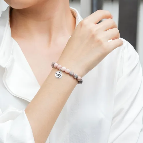 Miniatura 23 de HGDEER Pulsera de jubilación de piedra natural para mujeres/hombres 2024, regalos de despedida de despedida, regalo de San Valentín para compañeros