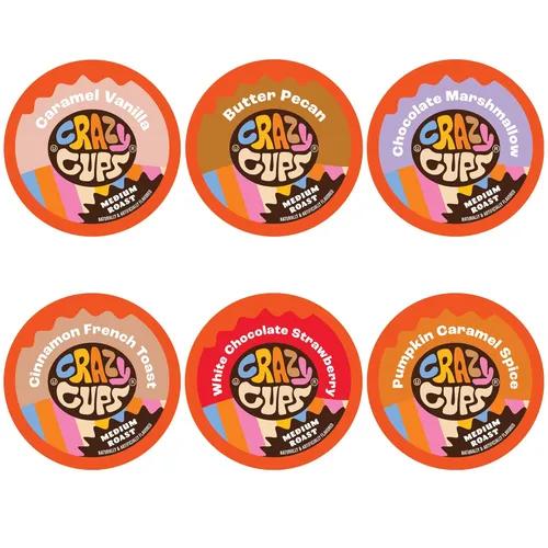 Miniatura 8 de Muestra de variedad de café, incluye cápsulas de café tostado oscuro, tostado medio y saborizado para máquinas Keurig K Cup, juego de regalo