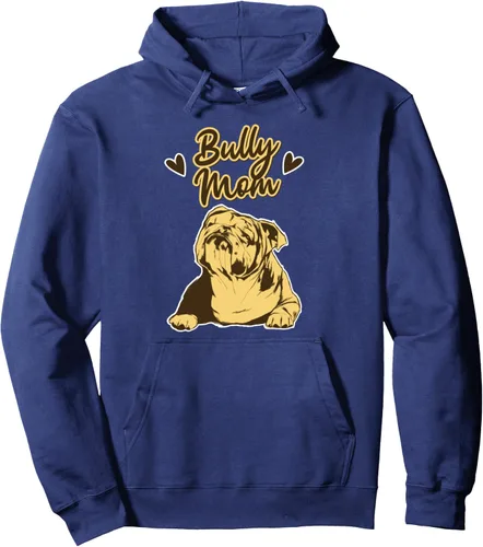Miniatura 5 de Funny Bully Mom American Bully Parent Muscular Dog Pullover Sudadera con capucha
