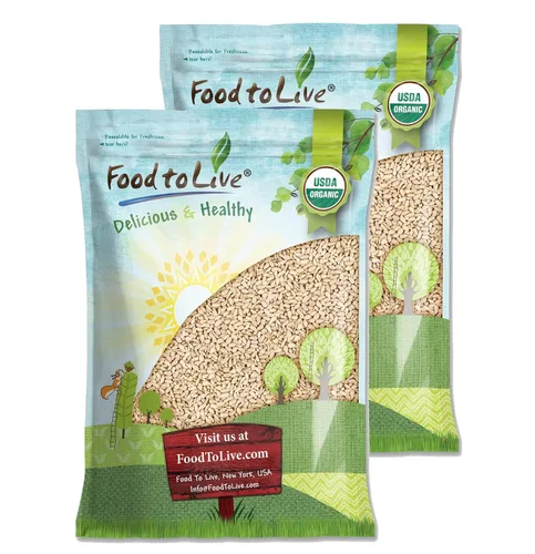 Miniatura 12 de Food to Live - Semillas de girasol orgánicas, 1 libra - Sin cáscara, crudas, sin OMG, granos secos, sin sal, kosher, vegano, Keto, Paleo, Sirtfood