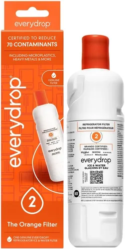 everydrop® por Whirlpool - Filtro 2 de agua y hielo para refrigerador, EDR2RXD1, paquete único
