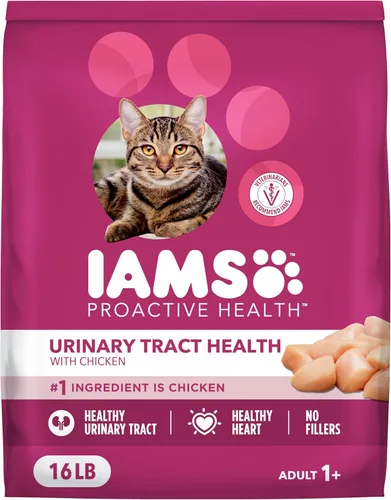 Miniatura 13 de IAMS PROACTIVE HEALTH - Alimento seco para gatos con pollo, para salud del tracto urinario para adultos, bolsa de 7 libras