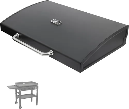 Miniatura 9 de Tapa de plancha y cubierta de parrilla para Blackstone de 17 pulgadas 1832 Adventure Ready Griddle, capucha de plancha para piezas de repuesto