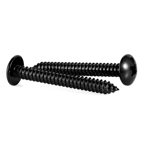 Miniatura 9 de Tornillos de madera con cabeza de armadura de 1-1/4 pulgadas, tornillos de chapa metálica, autoroscante, Phillips Drive, acero inoxidable 18-8 304