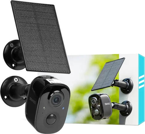 Miniatura 17 de SOVMIKU CG6 Mejor cámara de seguridad solar inalámbrica para exteriores, cámara alimentada por batería, fácil de configurar, detección de movimiento