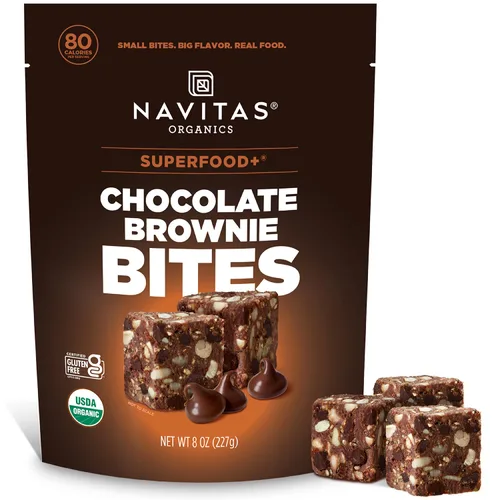Miniatura 10 de Navitas Organics Berry Acai Superfood+ BITES – Power Snacks – Todo natural a base de plantas – Energía limpia y nutrición – USDA orgánico, sin OMG