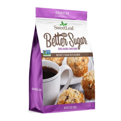 Miniatura 9 de SweetLeaf Better Than Sugar Stevia - Edulcorante en polvo - Mezcla para glasear, edulcorante de stevia, edulcorante cero calorías, sin azúcar, sin
