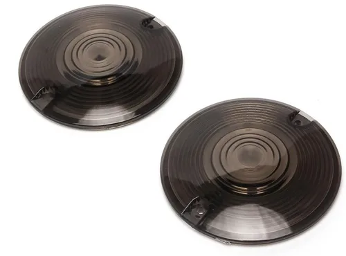Miniatura 7 de ZYTC - Juego de 2 lentes ámbar para luz direccional de Harley Touring, Electra Glide Road King de 82 mm
