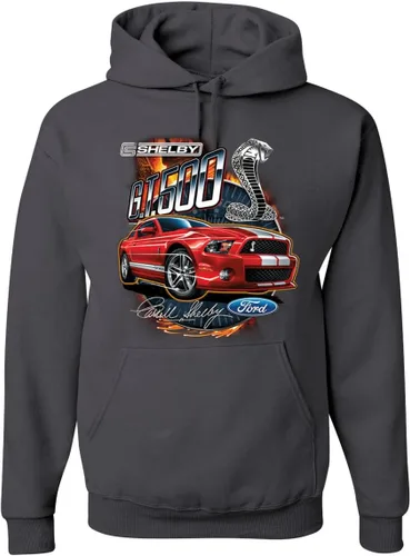 Miniatura 16 de Wild Bobby Shelby GT500 Cobra - Sudadera con capucha con diseño oficial de Ford Motors Cars and Trucks
