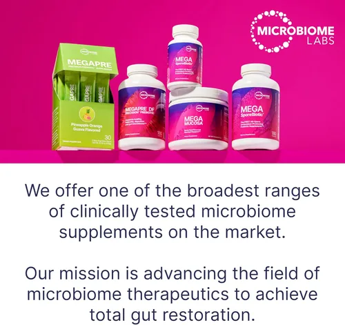 Miniatura 8 de Microbiome Labs MegaSporeBiotic Probióticos para mujeres y hombres, probióticos a base de esporas para la salud intestinal y el apoyo digestivo