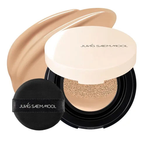 Miniatura 22 de JUNG SAEM MOOL [SPF] Cojín Esencial Skin Nuder (19 Pink Light) Recambio Incluido (0.98 Fl Oz) SPF50 Espectro Amplio Acabado Natural